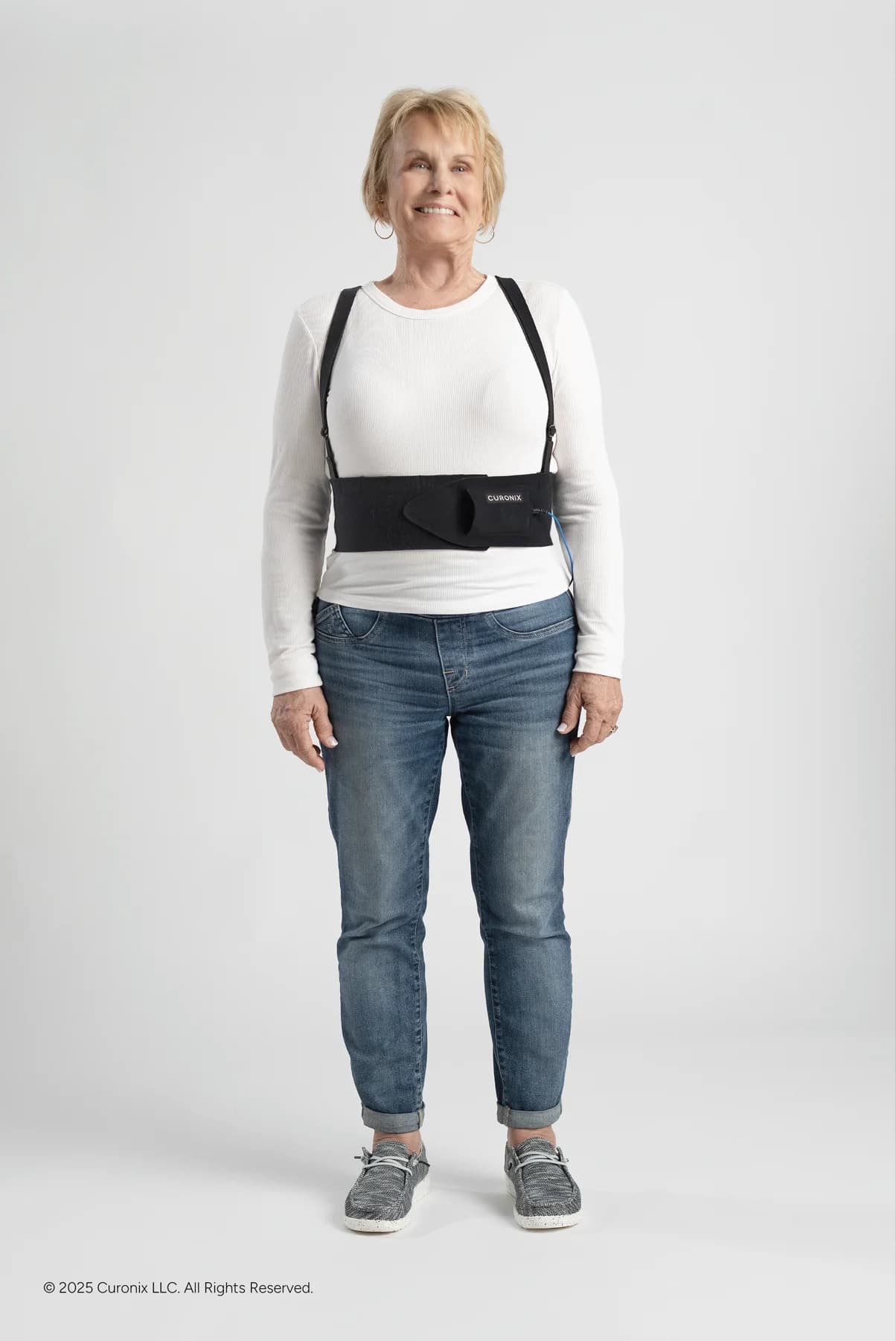 Upper Torso Wearable Double Strap on Model 2