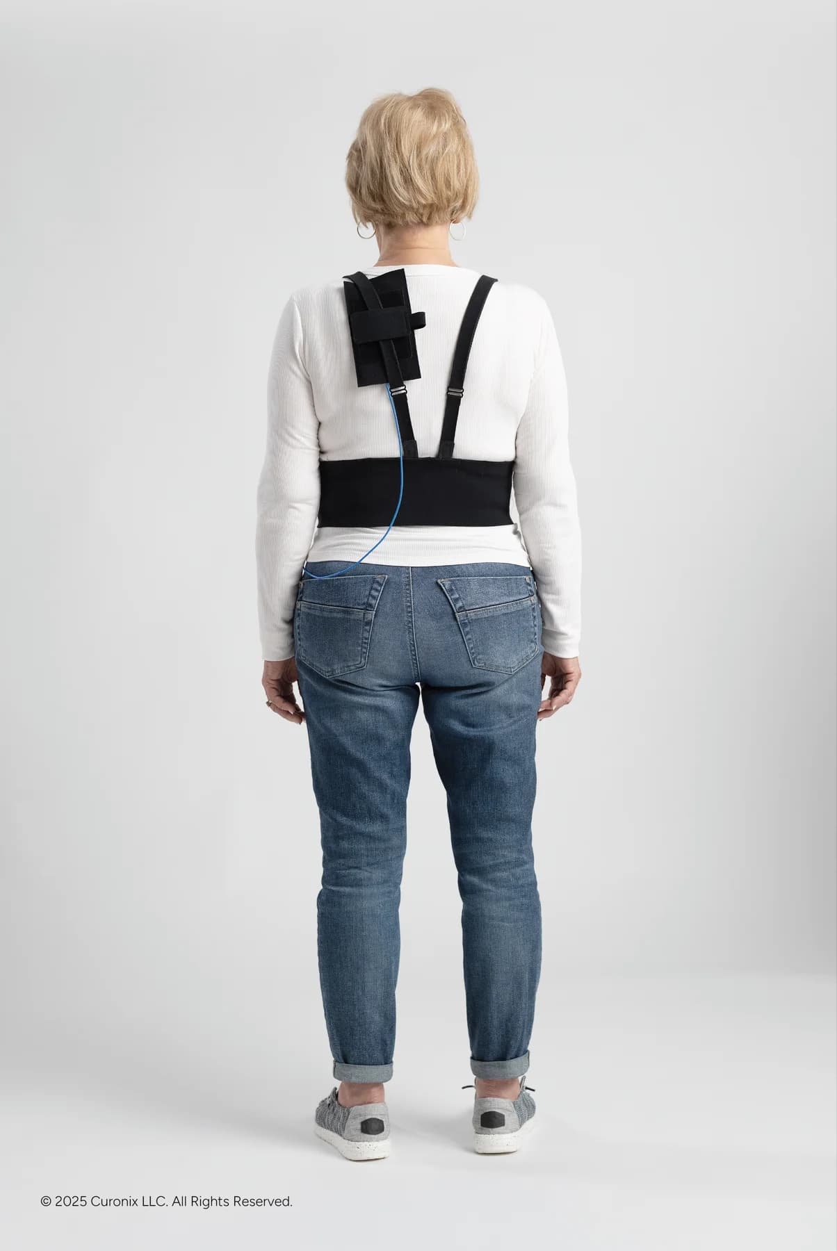 Upper Torso Wearable Double Strap on Model
