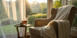 A peaceful setting for rest and recovery after an epidural steroid injection.