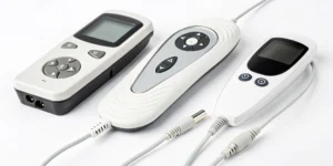 Three types of nerve stimulator devices for neuropathy pain relief.