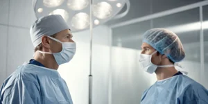 Pain management specialists discussing radiofrequency neurotomy vs ablation.